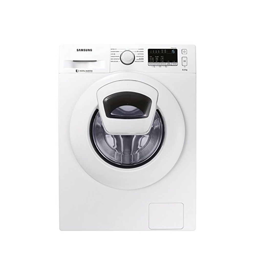 Products Samsung WW80K4430YW/EC Independiente Carga frontal 8kg 1400RPM A+++ Blanco - Lavadora