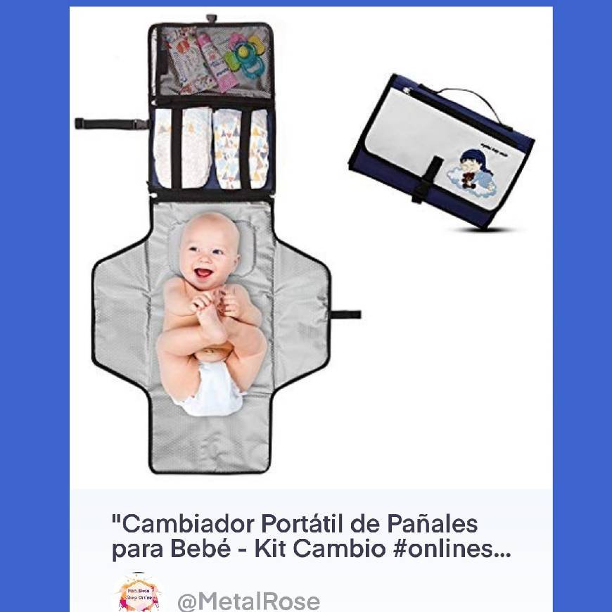 Product Cambiador Portátil de Pañales para Bebé