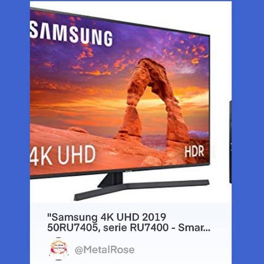 Oferta flash Samsung 4K UHD 2019 50 pulgadas smart tv