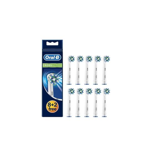 Oral-B CrossAction - Cabezales de Recambio, Pack de 8