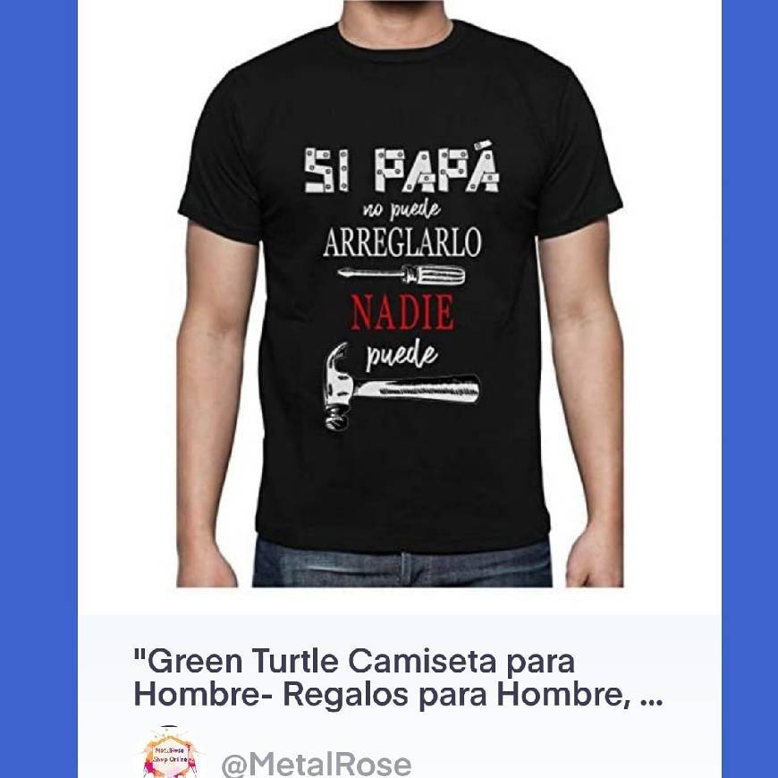 Product Camiseta para Hombre Regalo día Padre