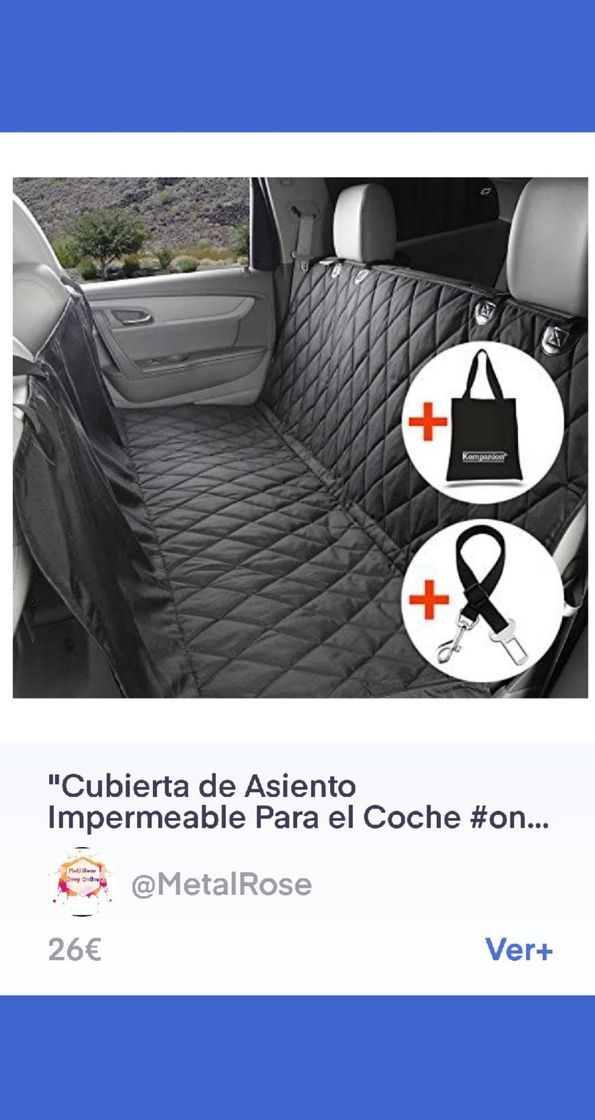 Product Cubierta de Asiento Impermeable Para el Coche Carro–Manta 