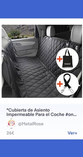 Cubierta de Asiento Impermeable Para el Coche Carro–Manta 