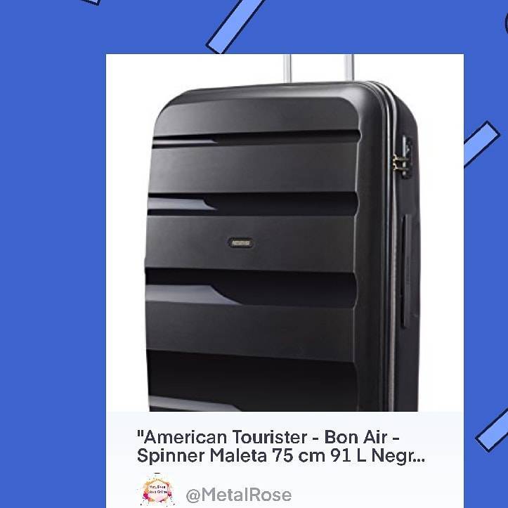 Product American Tourister-Bon Air Spinner Maleta 75 cm 91 L Negro 