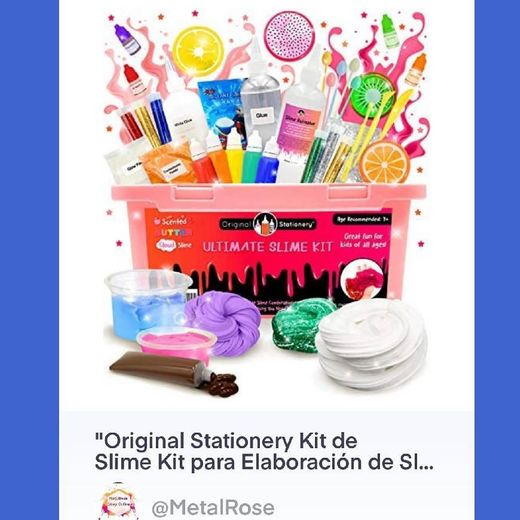 Kit de Slime para la los peques de la casa y no