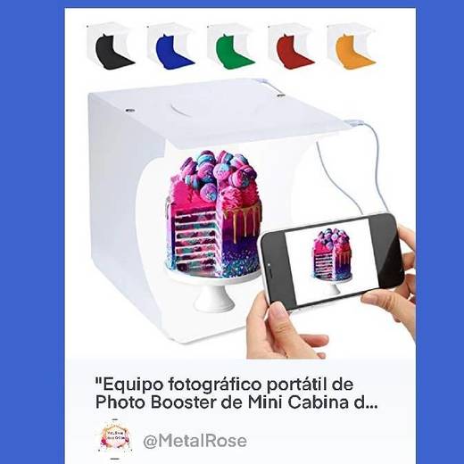 Equipo fotográfico portátil de Photo Booster de Mini Cabina