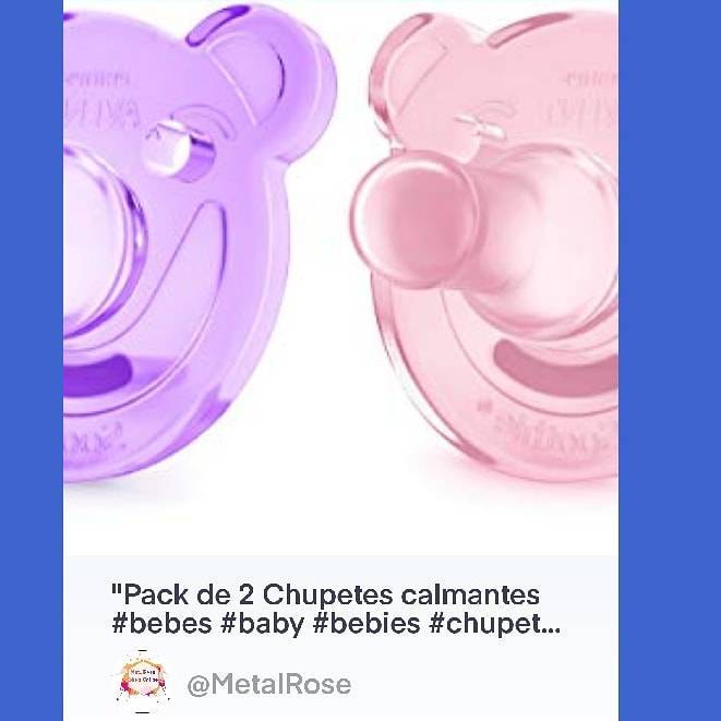 Producto Philips Avent Pack de 2 Chupetes calmantes de silicona 