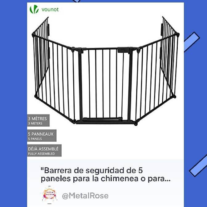 Producto Barrera de seguridad de 5 paneles 