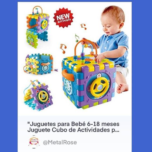 Juguetes para Bebé 6-18 meses Juguete Cubo de Actividades