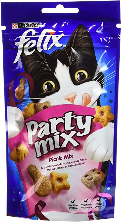 Producto Snack para Gato party mix picnic- Purina Felix