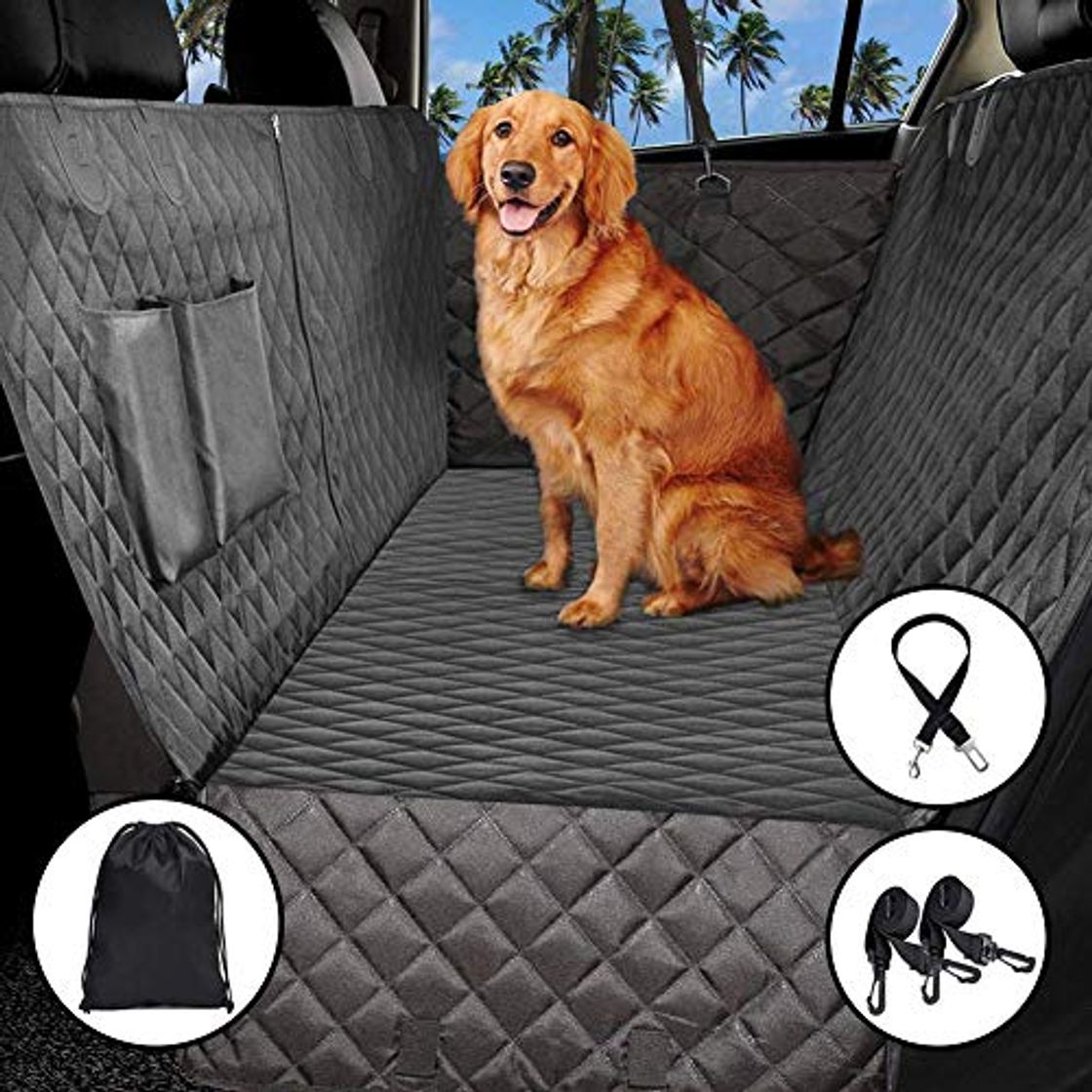 Product ADOV Funda Asiento Coche Perro