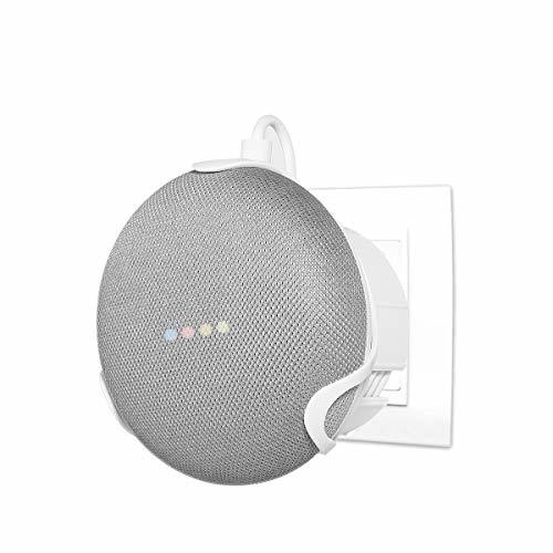 Product Soporte de pared para Google Home Mini,LANMU Socket Mount Stand para Google