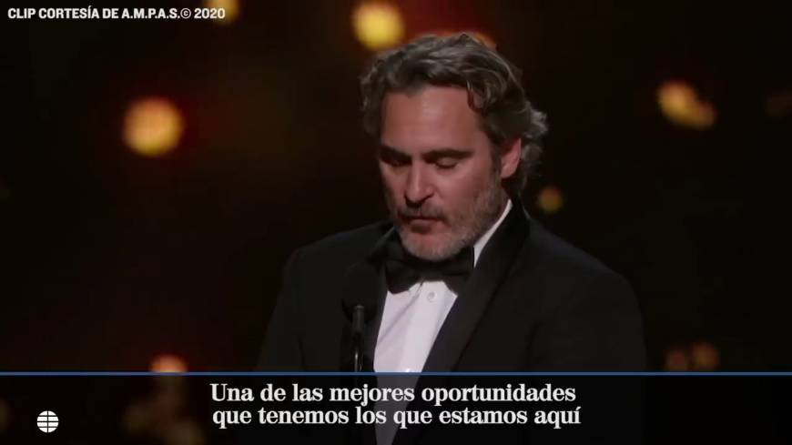 Fashion Joaquin Phoenix's speech at The Oscars 👏