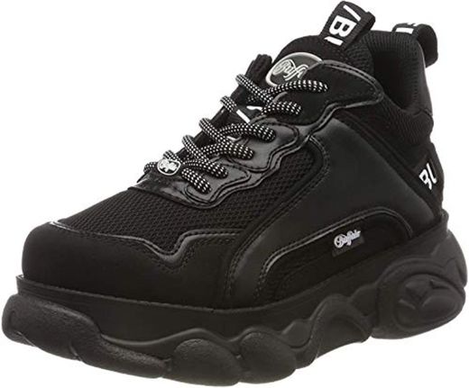 Buffalo Corin, Zapatillas Altas para Mujer, Negro