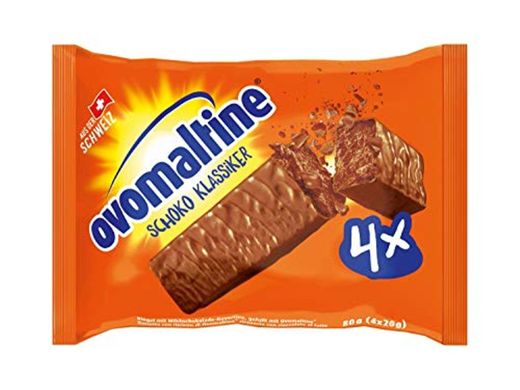 Ovomaltine Chocolate Classic, la última barra de energía e indulgencia, paquete de