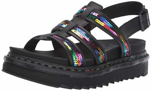 Place Dr.Martens Mujer Yelena Sequin Cuero Rainbow Sandalias 40 EU