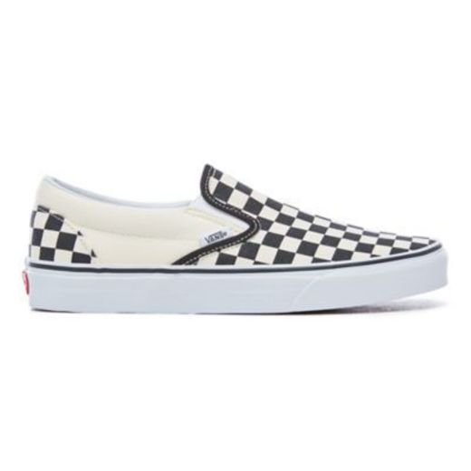 Ténis Checkerboard Classic Slip-On | Preto | Vans