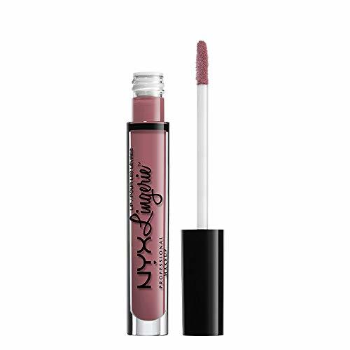 Social NYX Professional Makeup Pintalabios Lip Lingerie Liquid Lipstick, Acabado cremoso y mate,