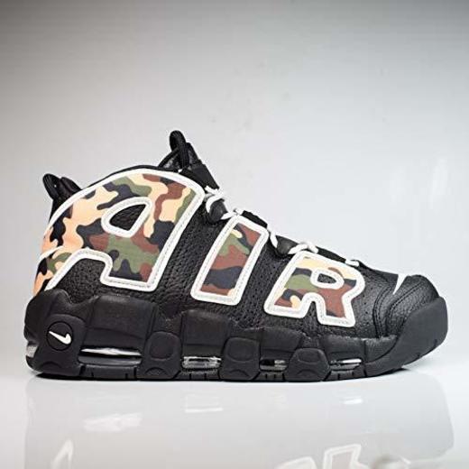 Zapatilla NIKE Air More Uptempo 96 QS SU19 Hombre Negro 44