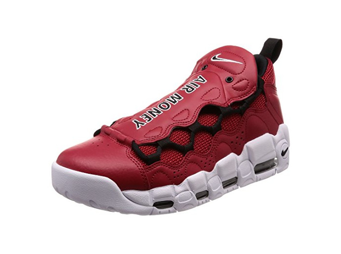 Moda Nike Air More Money, Zapatillas de Deporte para Hombre, Rojo