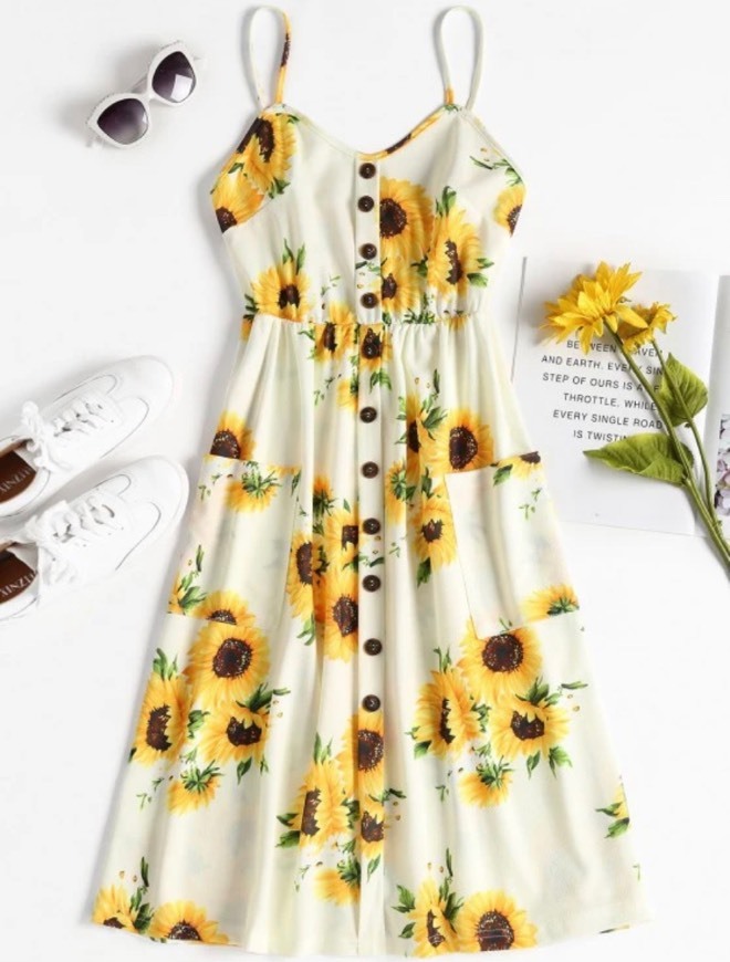 Vestido Girassol 🌻 