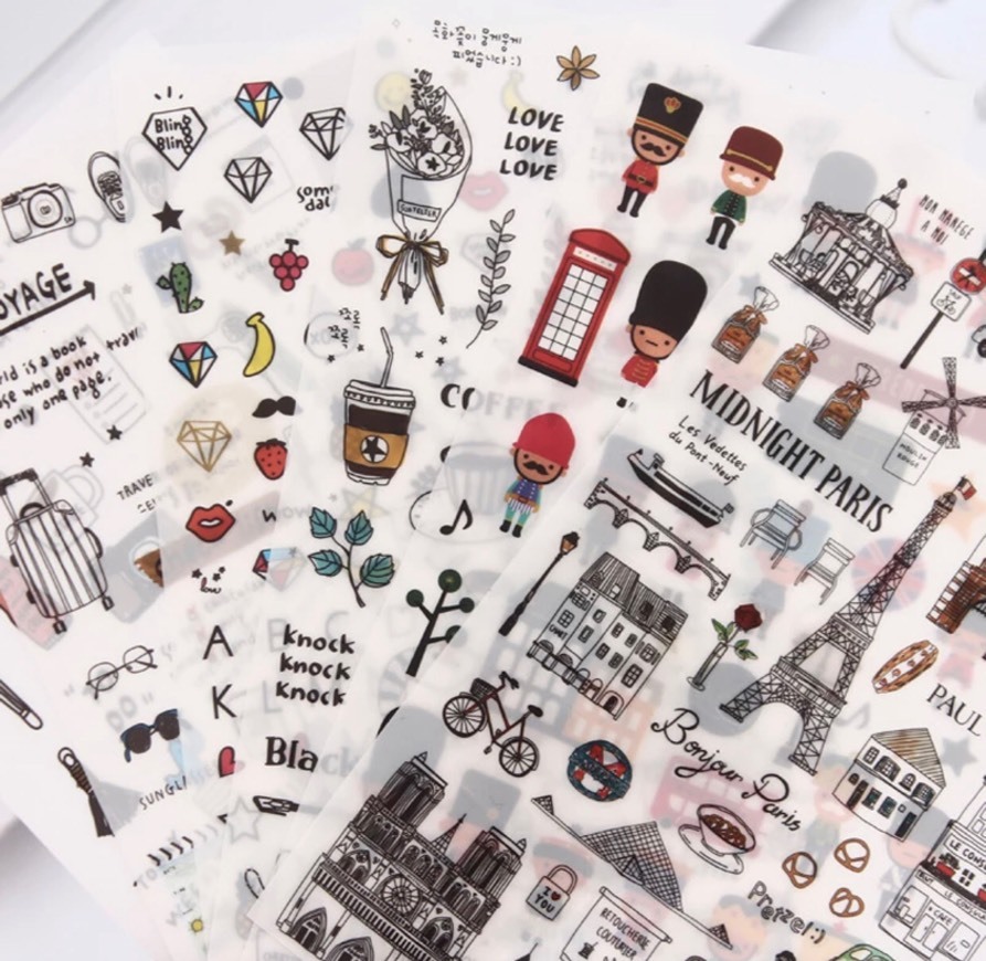 Moda Travel stickers