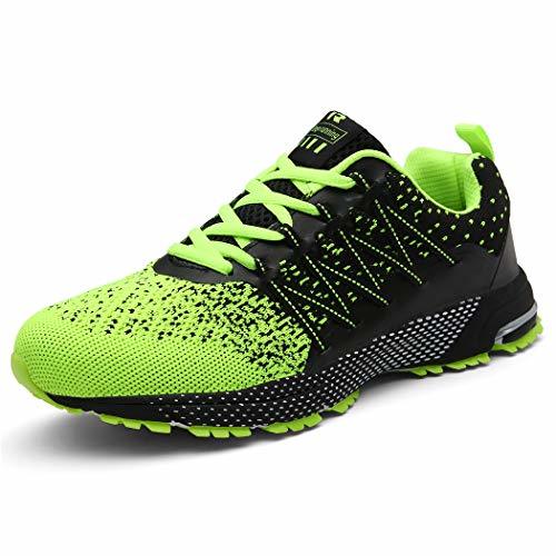 Moda SOLLOMENSI Zapatillas Hombres Deporte Running Zapatos para Correr Gimnasio Sneakers Deportivas Padel