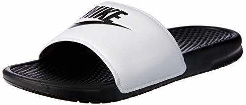 Fashion Nike Benassi JDI, Mules para Hombre, Blanco