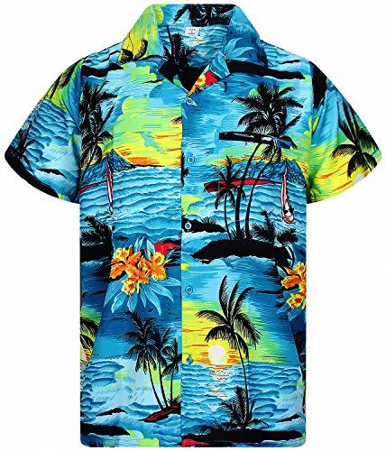 Moda V.H.O. Funky Camisa Hawaiana