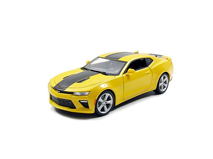 Productos Maisto 31689y Chevrolet Camaro SS - 2016 - Escala 1/18 - Amarillo