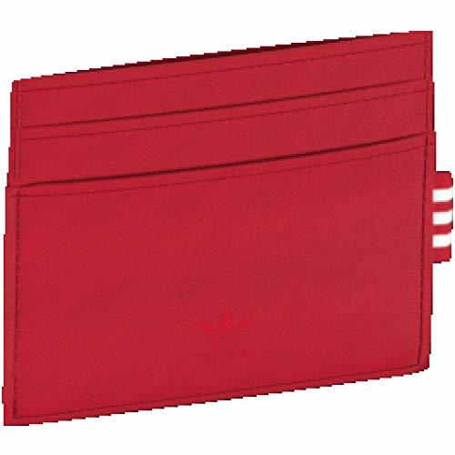 Fashion adidas Card Holder, Cartera Unisex Adulto, Rojo