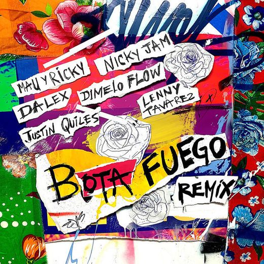 BOTA FUEGO (feat. Dímelo Flow, Justin Quiles & Lenny Tavárez) - Remix