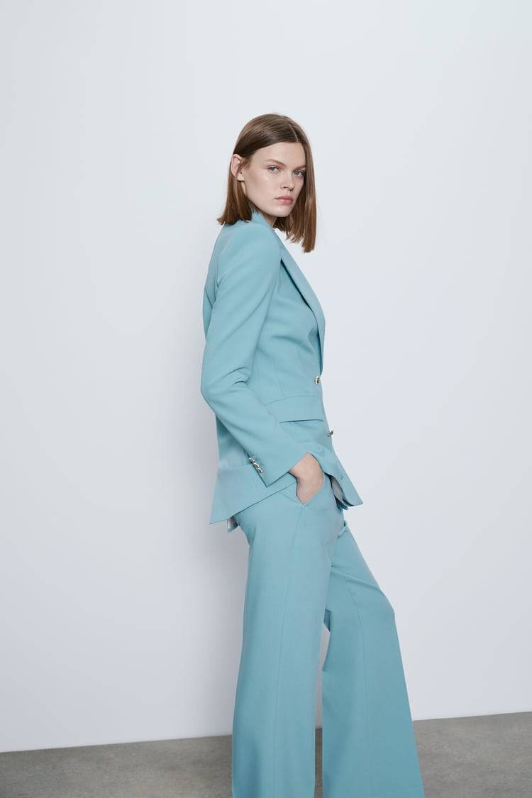 Product BLAZER CRUZADO COMPRIDO- Zara