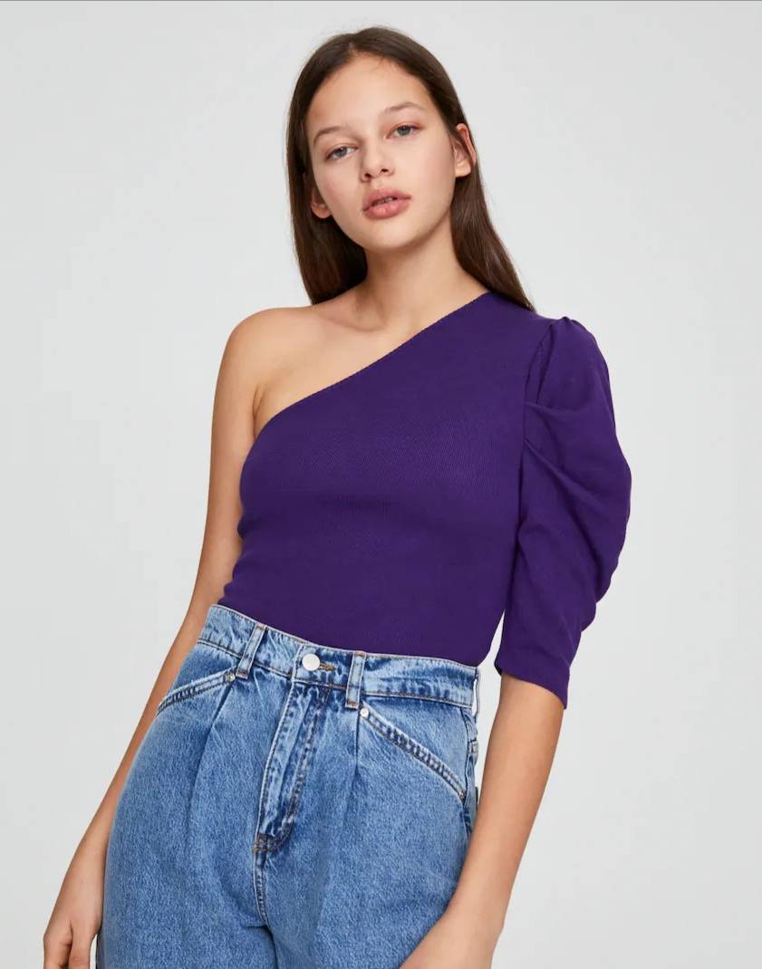 Fashion Purple Sweater 