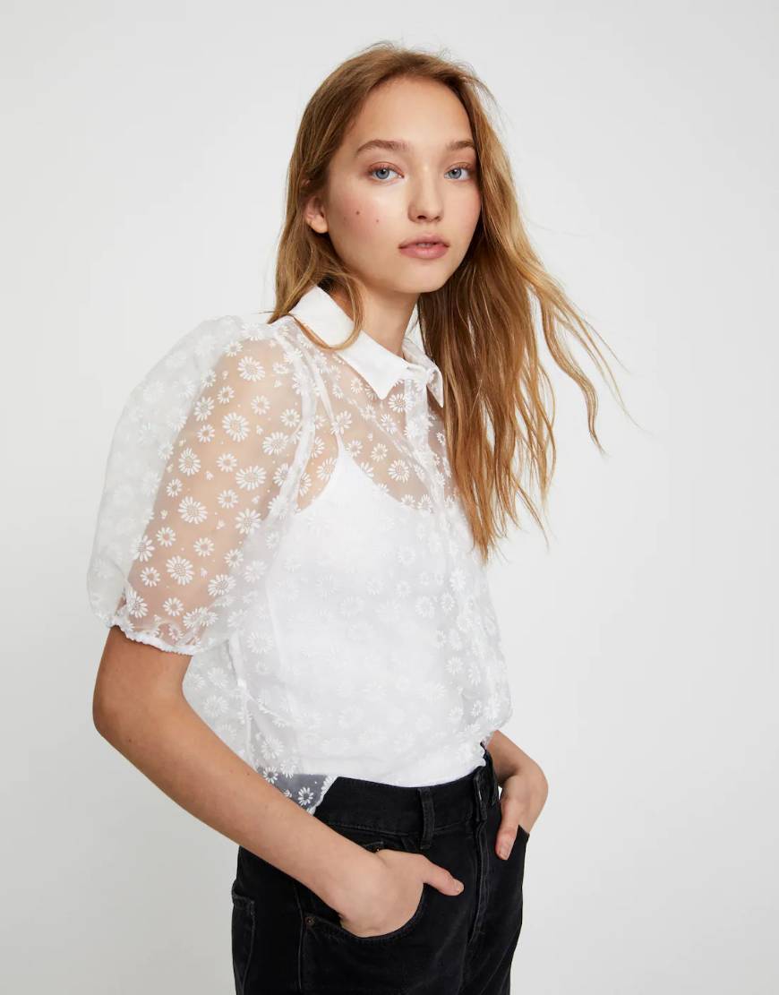 Fashion Flower Shirt 