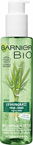 Social Garnier BIO Gel Limpiador Detox Lemongrass con Agua de Flor de Aciano