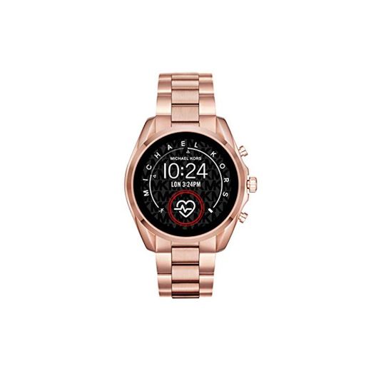 Michael Kors Smartwatch Pantalla táctil para Mujer de Connected con Correa en Acero Inoxidable MKT5086