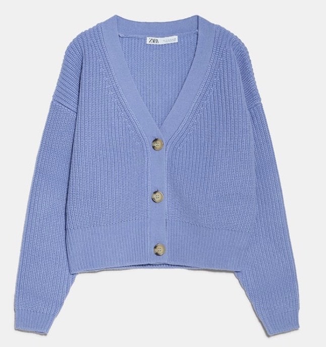 Productos Cardigan lavanda Zara 