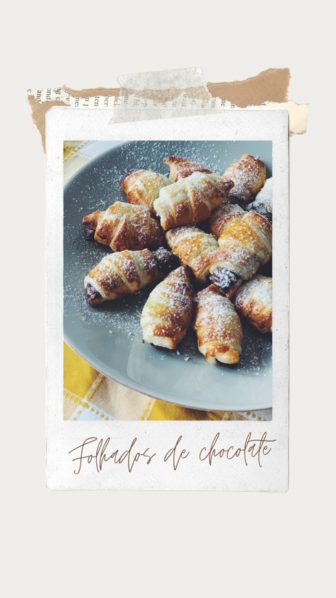 Folhados de Chocolate 