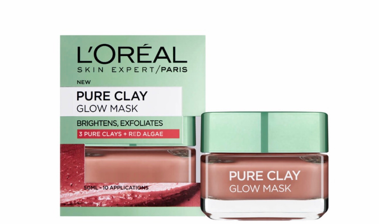 Products Máscara Facial Exfoliante Argilas Puras Da L'Oreal Paris 50