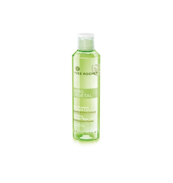 Belleza Yves Rocher - Sebo végétal Eau micellaire 2 en 1, 50 ml