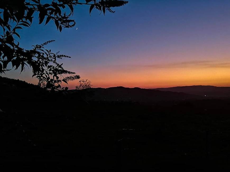 Por do sol 
