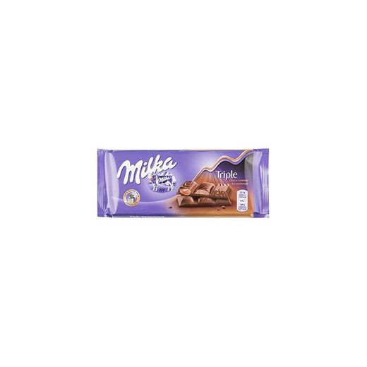 Milka Tableta De Chocolate Triple Caramel