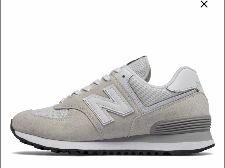 Producto  New balance cinza 