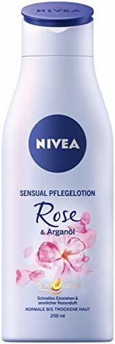 Beauty Nivea Loción de Cuidado Rosa y Aceite de argán