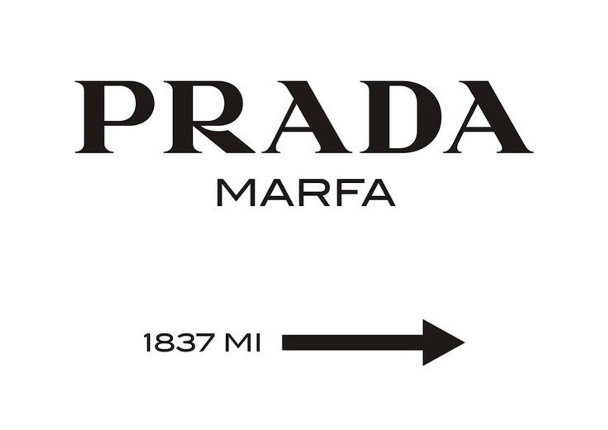 Moda Póster Prada