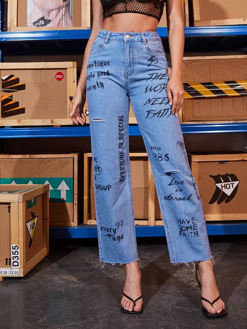 Moda Calça jeans estilosa