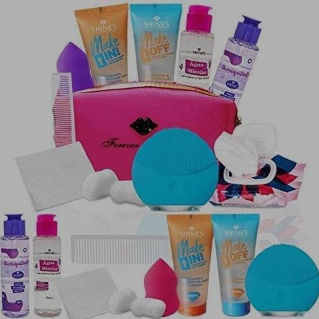 Product Kit Limpeza De Pele Facial Com Esponja Elétrica Massageadora