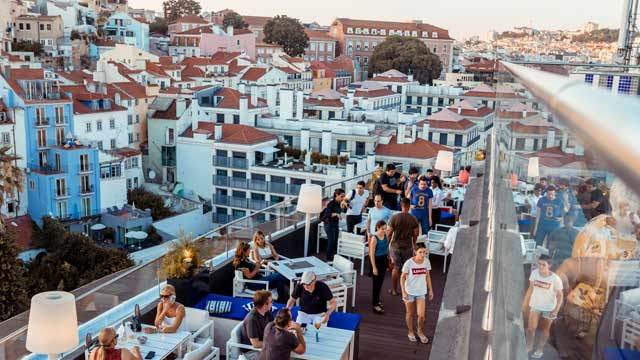 Restaurantes Rooftop Bar - Hotel Mundial