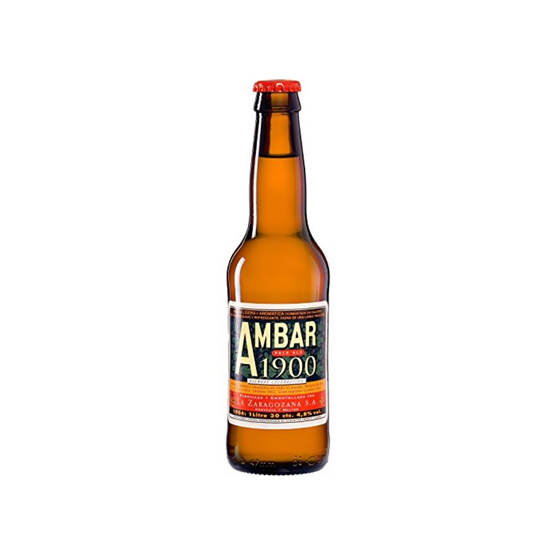 Producto Ambar 1900 Reserva – Caja 12 botellas 33 cl